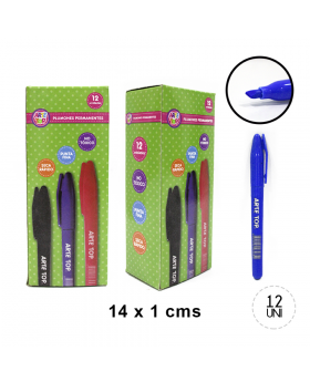 PLUMON PERMANENTE AZUL/864