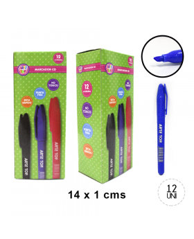 MARCADOR CD AZUL/864