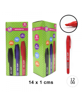 MARCADOR CD ROJO/864