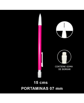 PORTAMINAS 0,7MM FUXIA SET100U /20