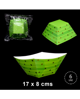 CAJAS SNACK CUAD X6 PISTACHO 180