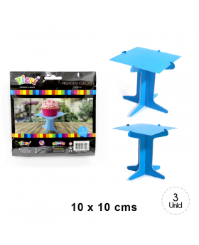 SET PORTA CUP CAKE CELESTE/288