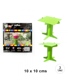 SET PORTA CUPCAKE PISTACHO/288