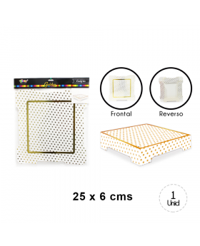 BASE GRANDE BLANCO POLKA GOLDEN/156