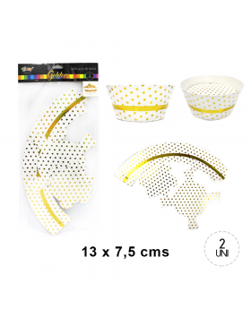 ST 2UN SOPORTE REDONDO MED BLANCOGOLDEN