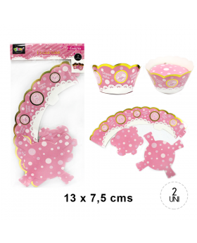 KIT SOP. RED. MED. BABY NINA ROSADO GOLDEN/360