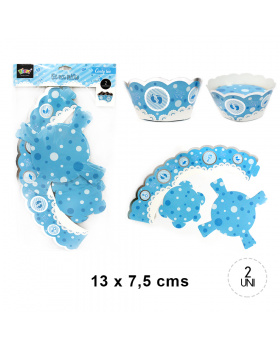 KIT SOP. RED. MED. BABY NINO CELESTE SILVER/360