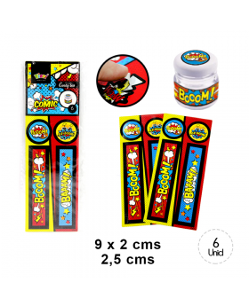 ADH. FRASCO CHICO REDONDO COMIC/1248