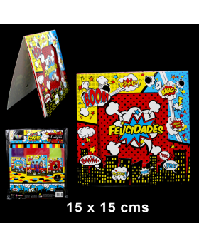 PORTA FOTO CUADRADO COMIC /144