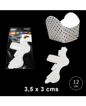 ST 12UN CAJA MINI BOMBONES POLKA COLORES/288