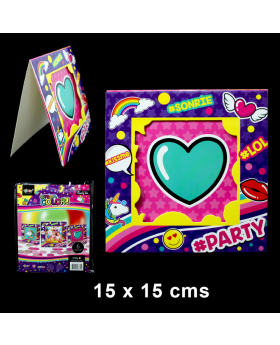 PORTA FOTO CUADRADO UNICORNIO/144