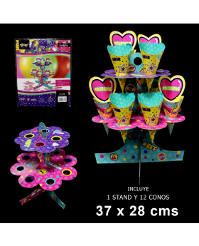 STAND CONOS+CONOS FORMAS UNICORN/72