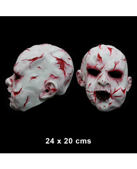 MASCARA PAYASO ROSADO X 1/24