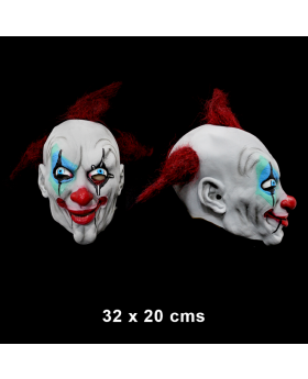 MASCARA PAYASO GANCHOS/24