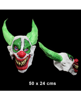 MASCARA PAYASO PELO CUERNOS/24
