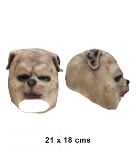 MASCARA PERRO PITBUL X 1/24