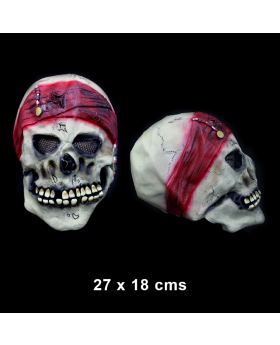 MASCARA SKULL PIRATA X 1/24