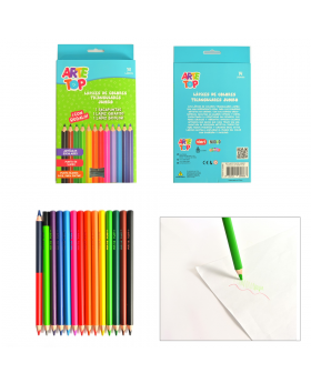 LAPIZ COLOR JUMBO TRIANGULAR 5MM PLUS SET12U /60