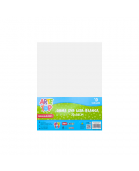GOMA EVA LISA 20x30 BLANCO 10 PCS /100