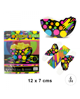 BOWL FRUTAS NEON SET6U /120