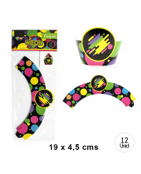 CAP CUPCAKE NORMAL FORMA NEON/288