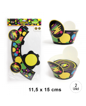 KIT SOPORTE REDONDO MEDIANO NEON/240