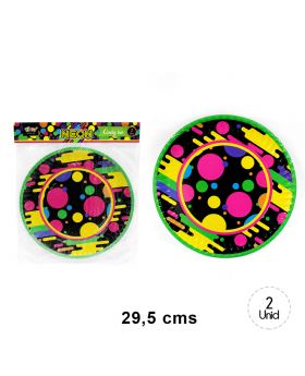 BANDEJA REDONDA NEON /96