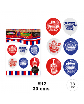 GLOBOS ESTAM. GUACHACA R12 25UN/100