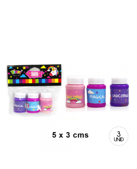 FRASCO BURBUJA UNICORNIO 3UN/288