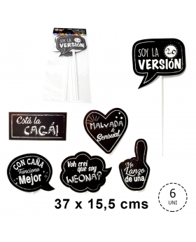 PHOTOPROPS CARRETE DISEÑO 3 37x15.5CM SET6U /240