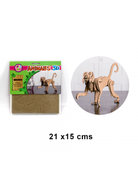 PUZLE ARMABLE 3D MONO /100