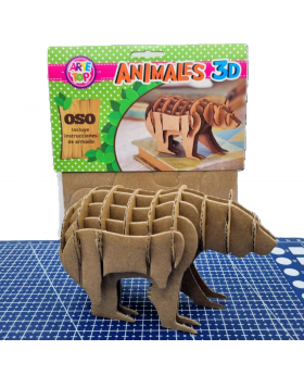 PUZLE ARMABLE 3D OSO /100
