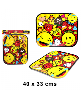 BANDEJA RECTANGULAR GRANDE SMILE /132