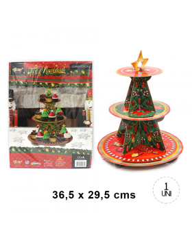 STAND CUPCAKE NAVIDAD/72
