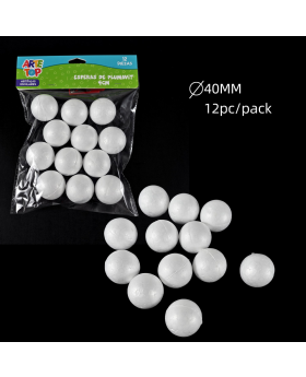 ESFERA PLUMAVIT 4CM SET12U /200