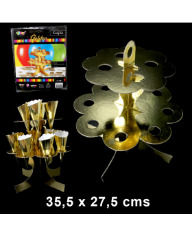 STAND CONOS DORADO FOIL /50