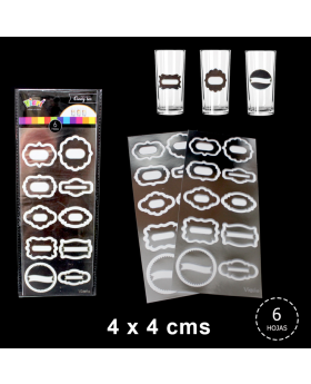 ADH. DECORATIVO SILVER FOIL/264