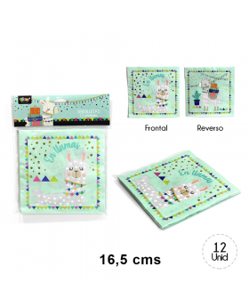 SERVILLETA COTILLON LLAMA / 100