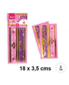 ADHESIVO ETIQUETA BOTELLA VIDRIO 200 ML PRINCESA G