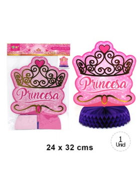 CENTRO DE MESA PRINCESA GOLDEN/240
