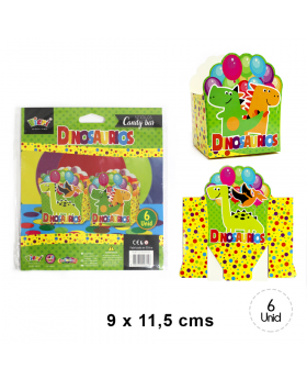 ST 6UN CAJA ABIERTA CON FORMA DINOSAURIO/192