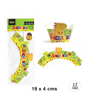 CAP. CUPCAKE NORMAL FORMA DINOSAURIO/288