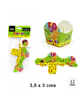 MINI CAJA BOMBONES DINOSAURIO/480