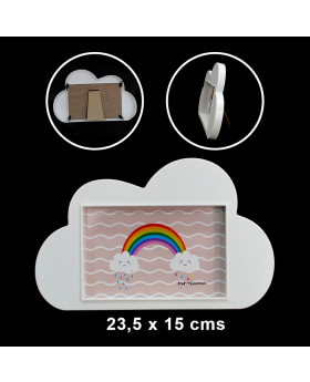 PORTAFOTO CANDY NUBE BLANCA/96