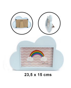 PORTAFOTO CANDY NUBE CELESTE/96