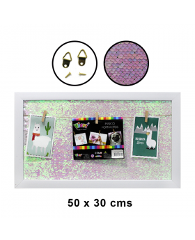 UN CUADRO PORTAFOTOS IRISDESCENT/50