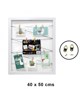 UN CUADRO PORTAFOTOS LINES/50