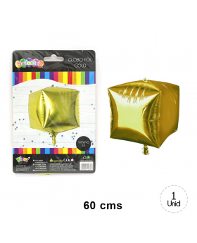 GLOBOS HELIO FOIL SQUARE GOLD/200