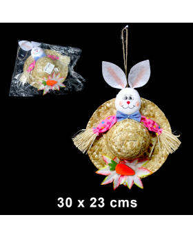 COLGANTE SOMBRERO CONEJO/120