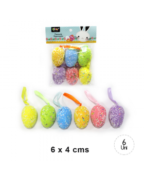 SET 6 HUEVOS PASCUA X 12/120